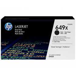 HP 649X 2'li Paket Yüksek Kapasiteli Siyah Orijinal LaserJet Toner Kartuşları CE260XD