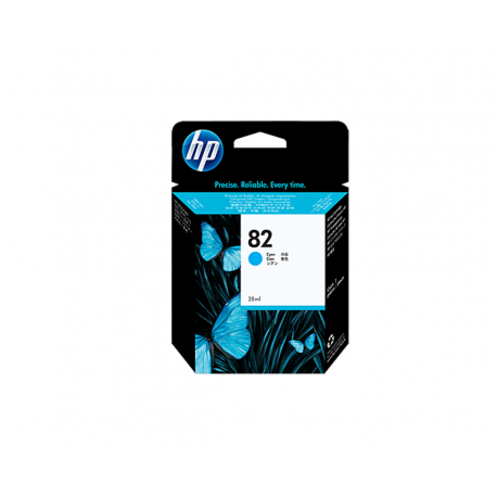 HP 82 - C4911A 69 ml Camgöbeği Orijinal Mürekkep Kartuşu